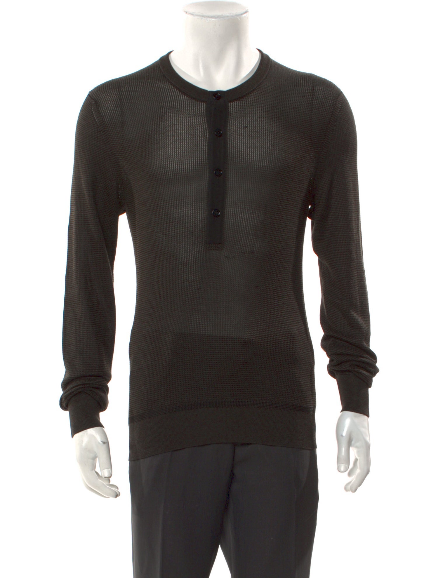 Tom Ford Crew Neck Long Sleeve Pullover