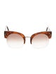 Tom Ford Oversize Gradient Sunglasses