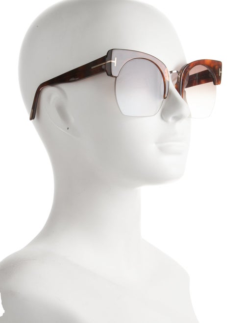 Tom Ford Oversize Gradient Sunglasses