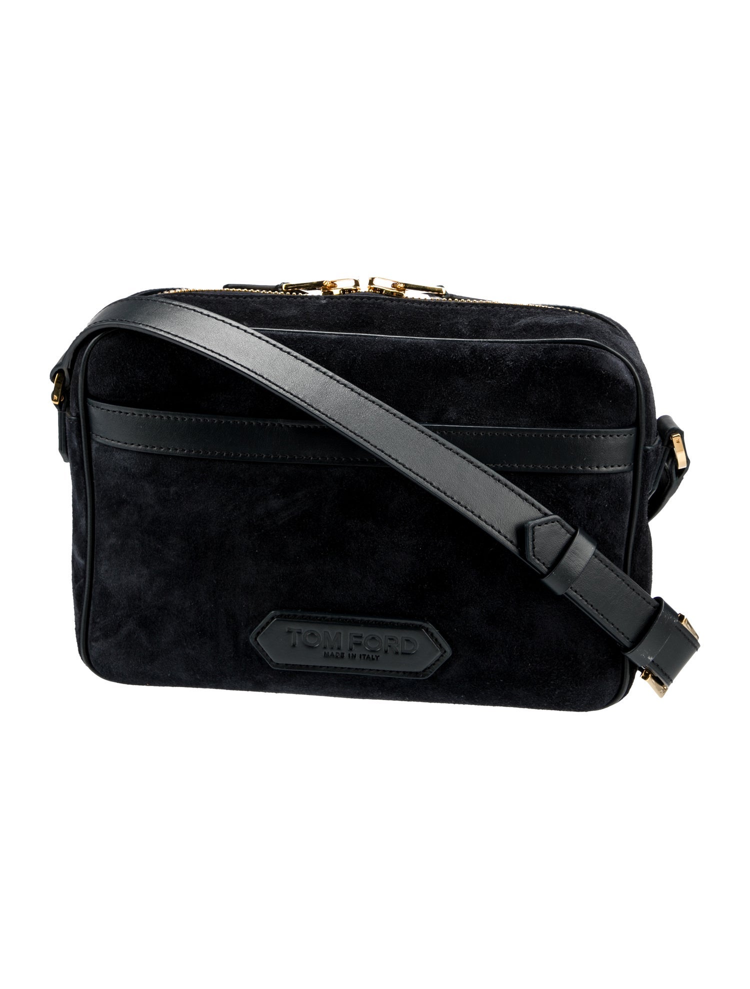 Tom Ford Suede Messenger Bag