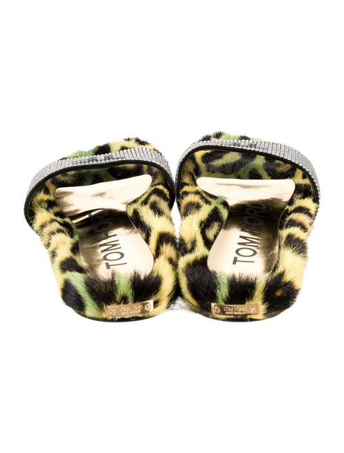 Tom Ford Printed Crystal Embellishments Slides