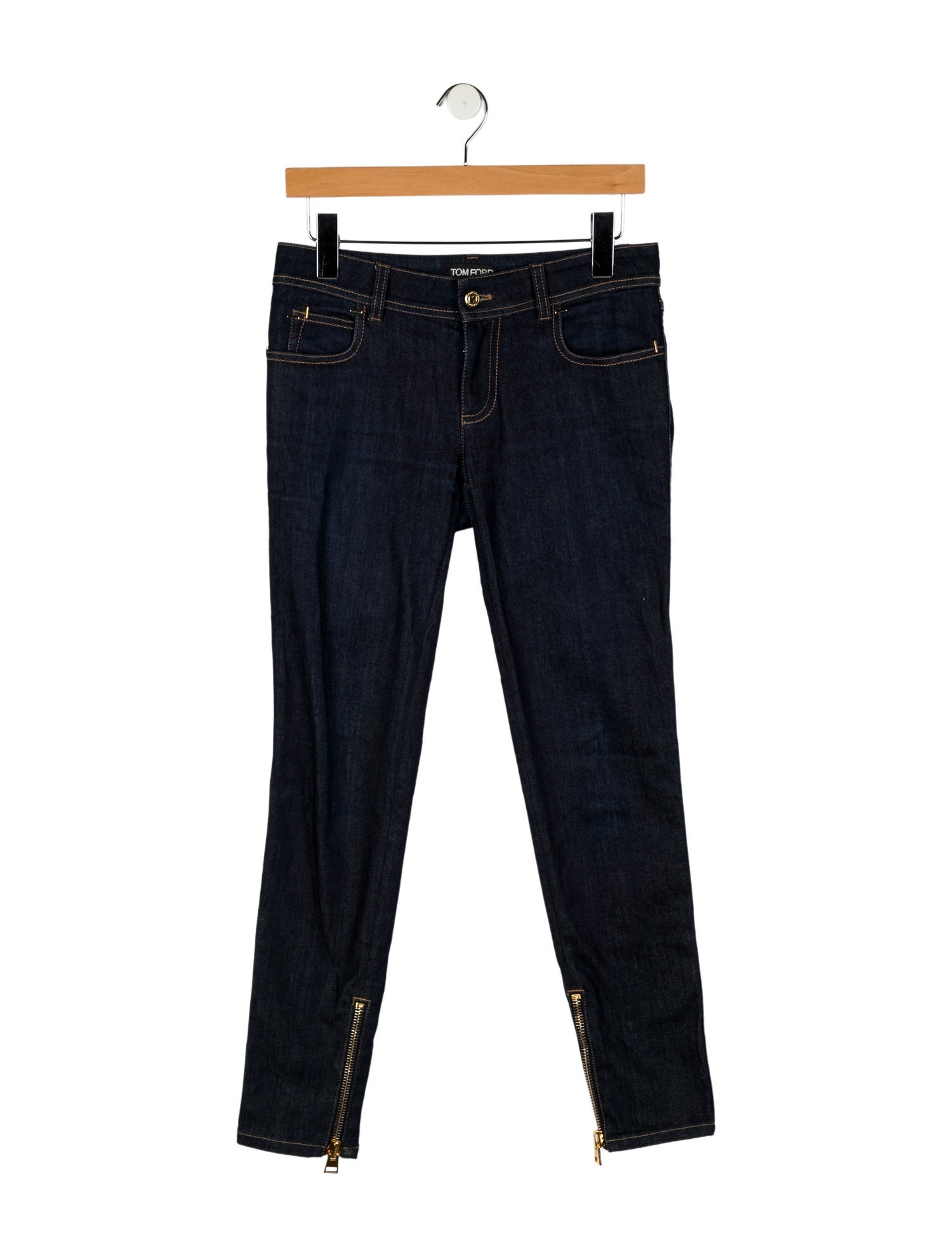 Tom Ford Mid-Rise Skinny Leg Jeans