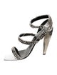 Tom Ford Leather Chain-Link Accents Sandals