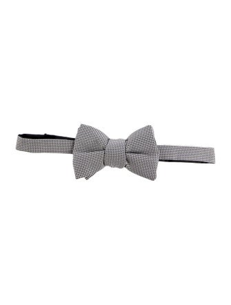 Tom Ford Tom Ford Silk Pattern Print Bow Tie