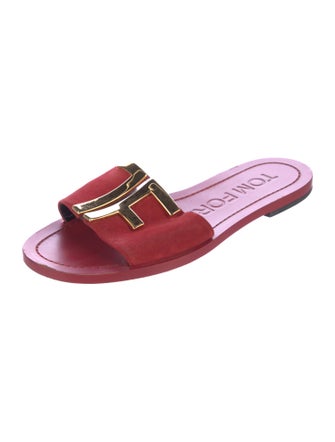 Tom Ford Suede Slides