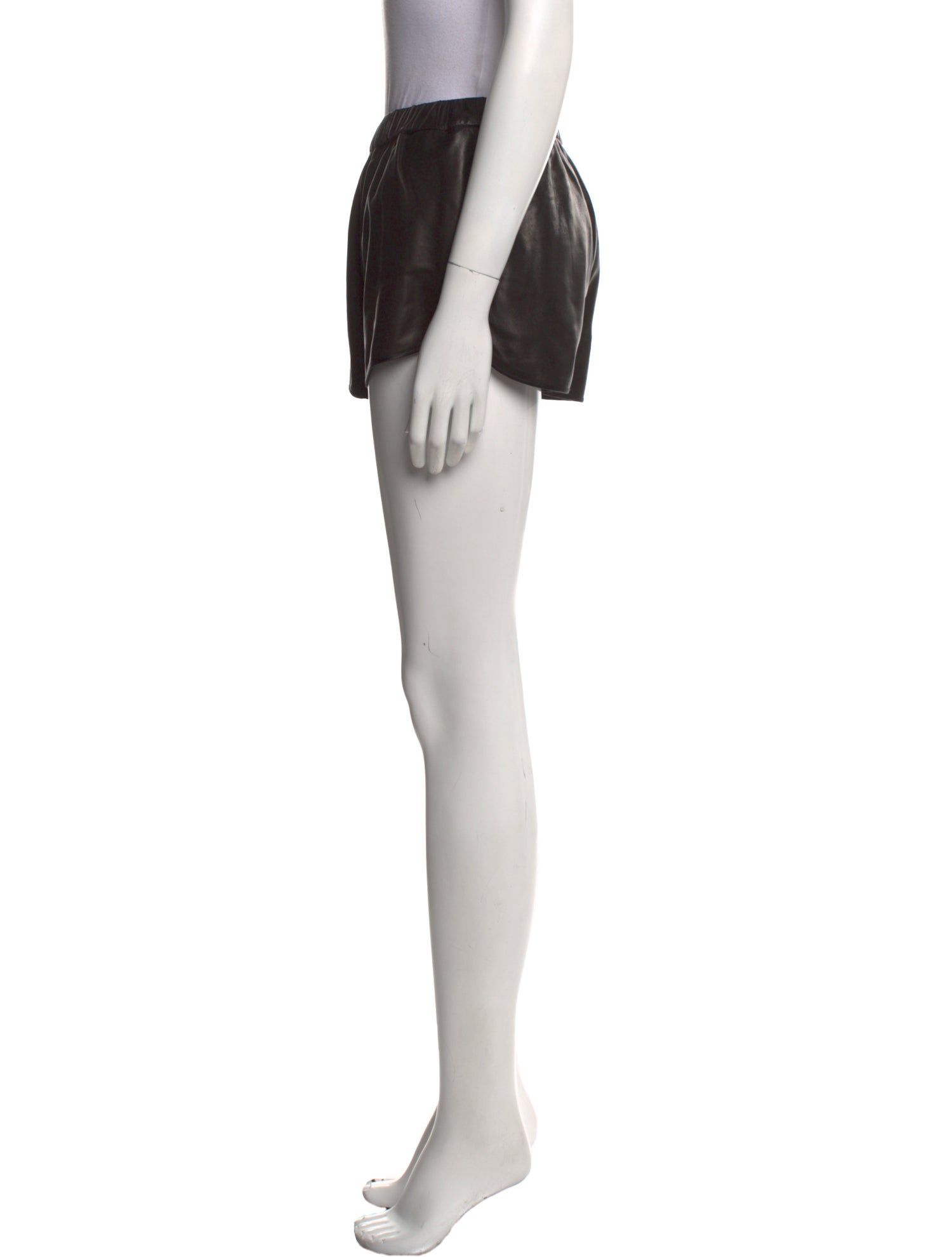 Tom Ford Lamb Leather Mini Shorts