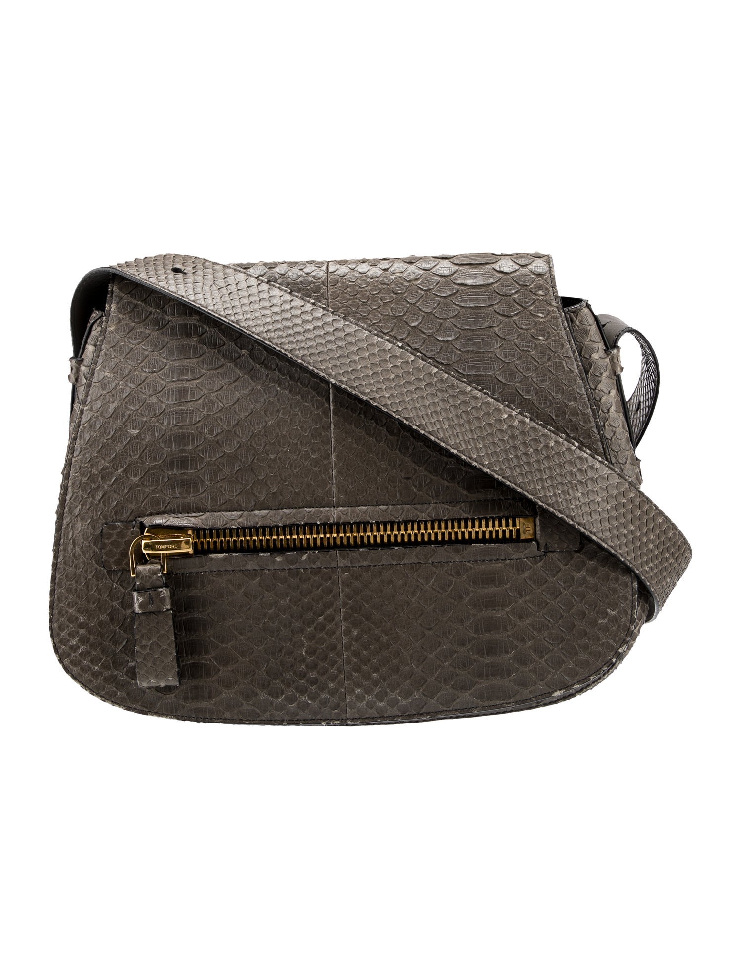 Tom Ford Snakeskin Messenger Bag