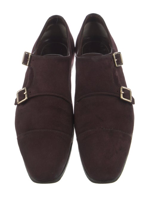 Tom Ford Suede Monk Straps