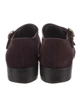 Tom Ford Suede Monk Straps