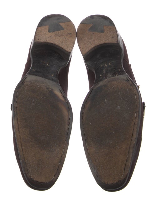 Tom Ford Suede Monk Straps