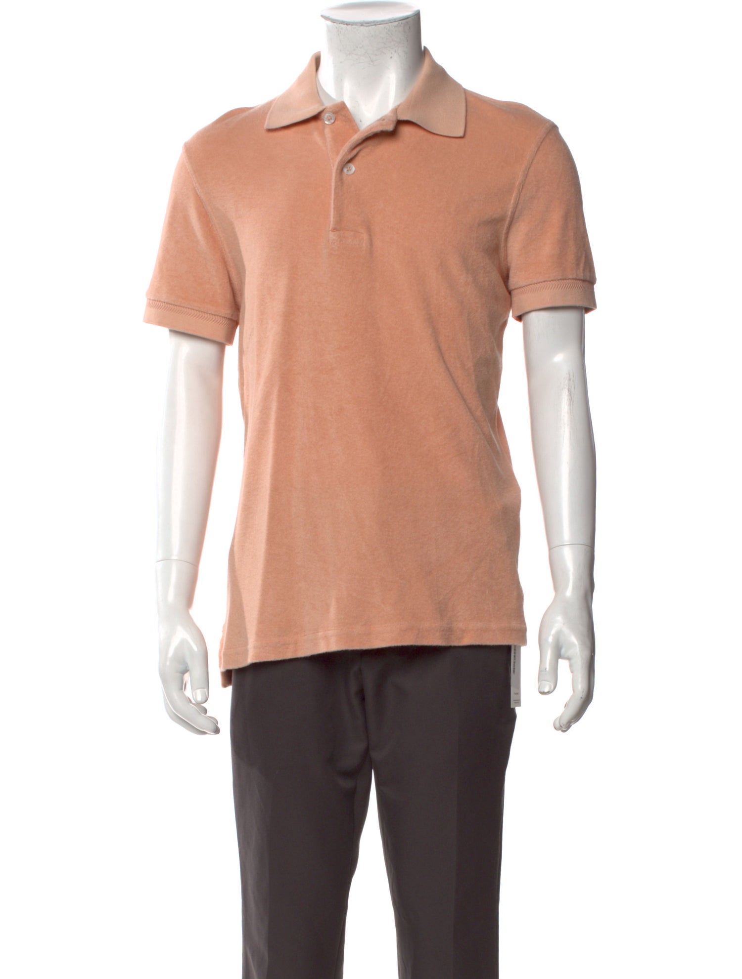 Tom Ford Collar Short Sleeve Polo Shirt