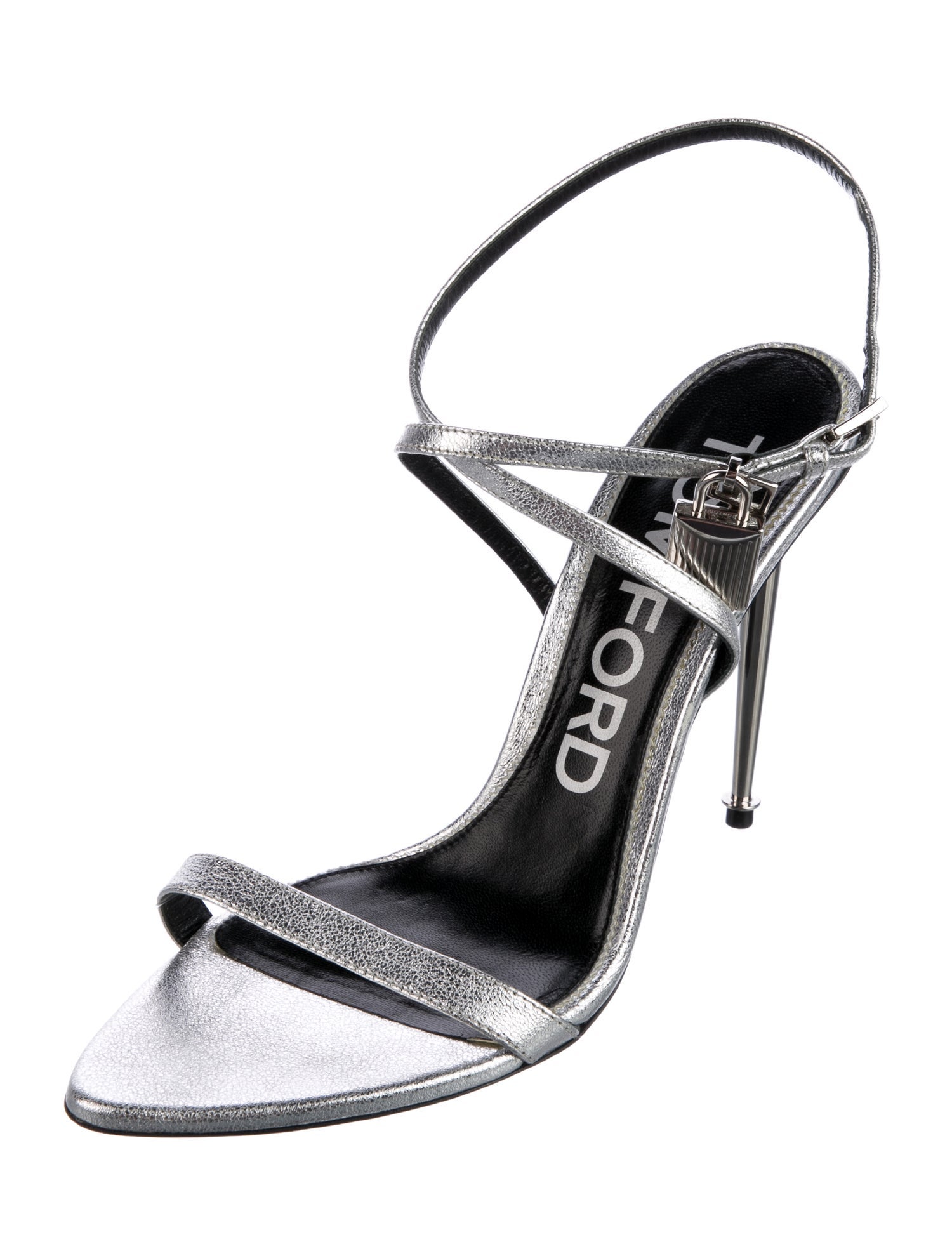 Tom Ford Leather Slingback Sandals