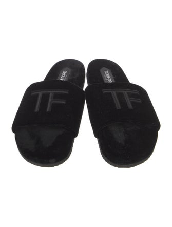 Tom Ford Velvet Slides