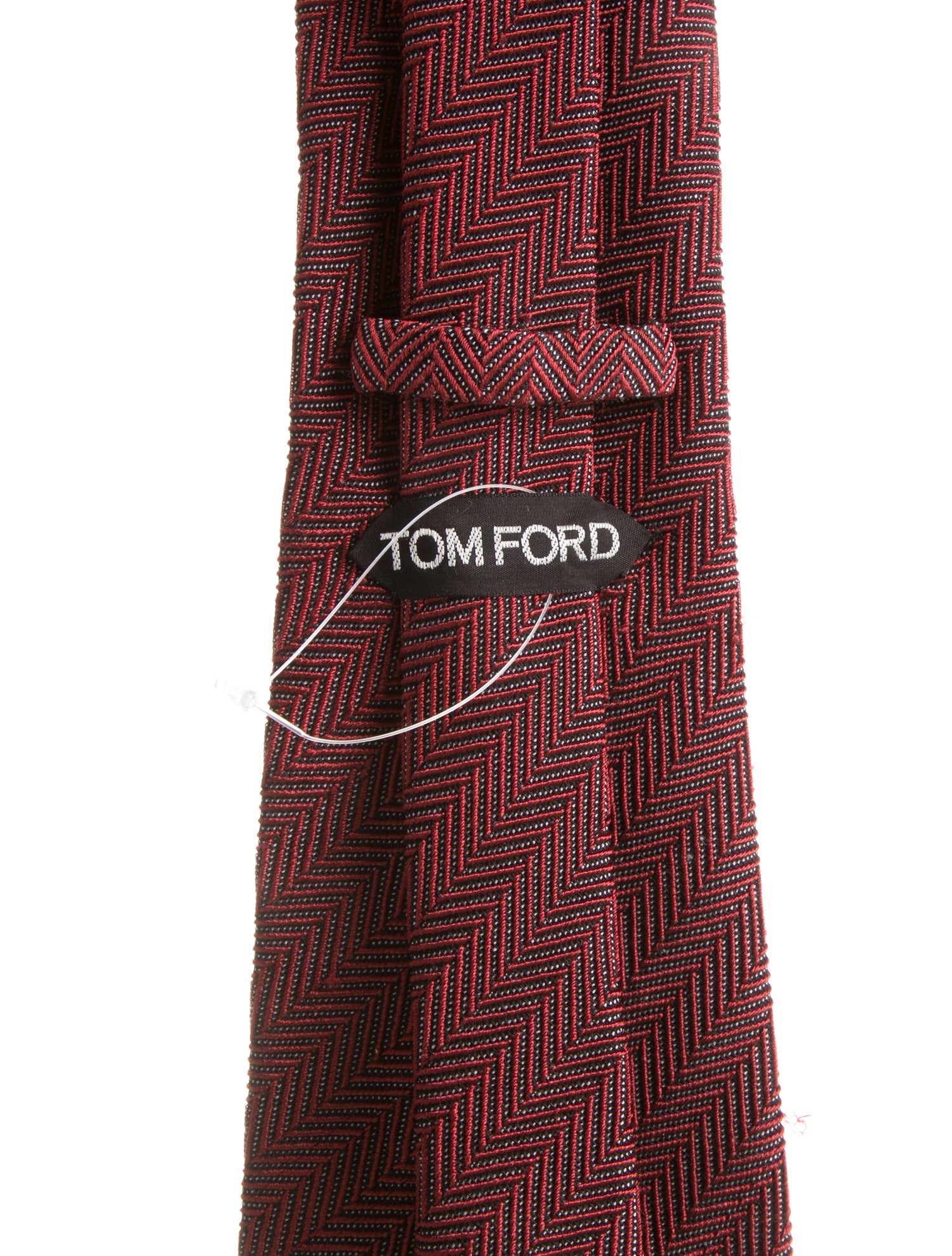 Tom Ford Pattern Print Silk Tie