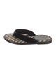Tom Ford Velvet Flip Flops