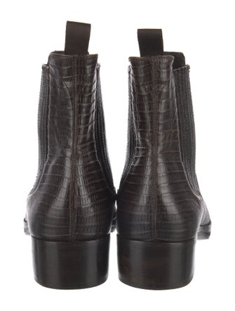 Tom Ford Crocodile Chelsea Boots