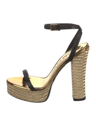 Tom Ford Leather Espadrilles