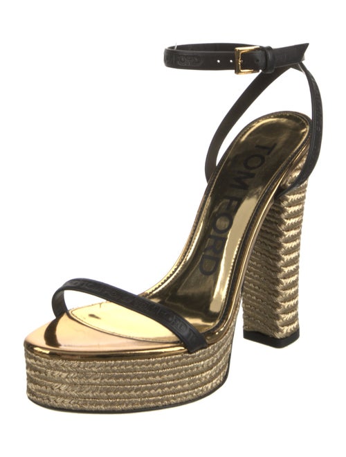 Tom Ford Leather Espadrilles