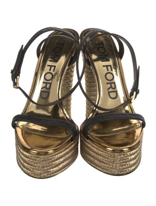 Tom Ford Leather Espadrilles
