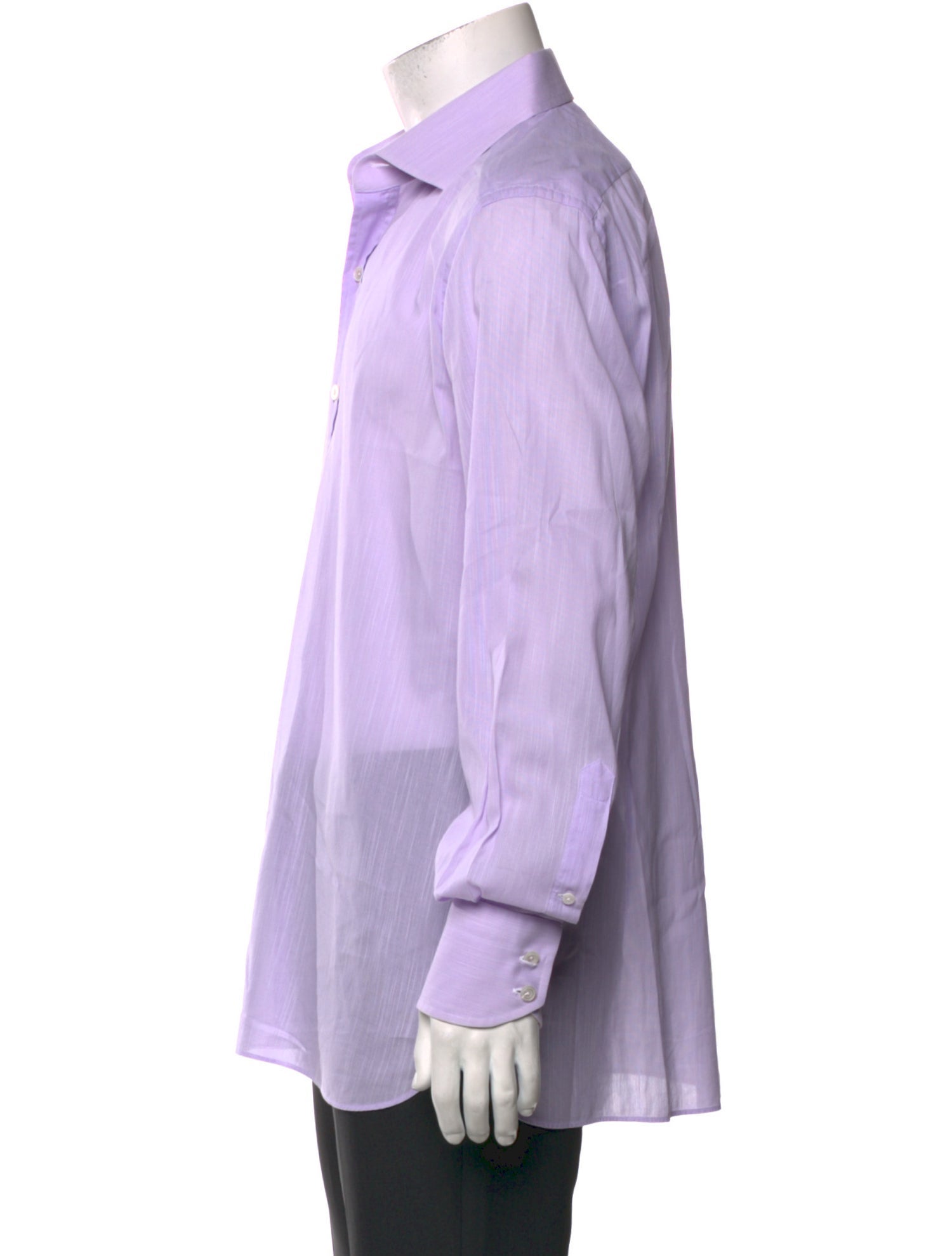 Tom Ford Striped Long Sleeve Dress Shirt