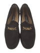 Tom Ford Suede Chain-Link Accents Loafers