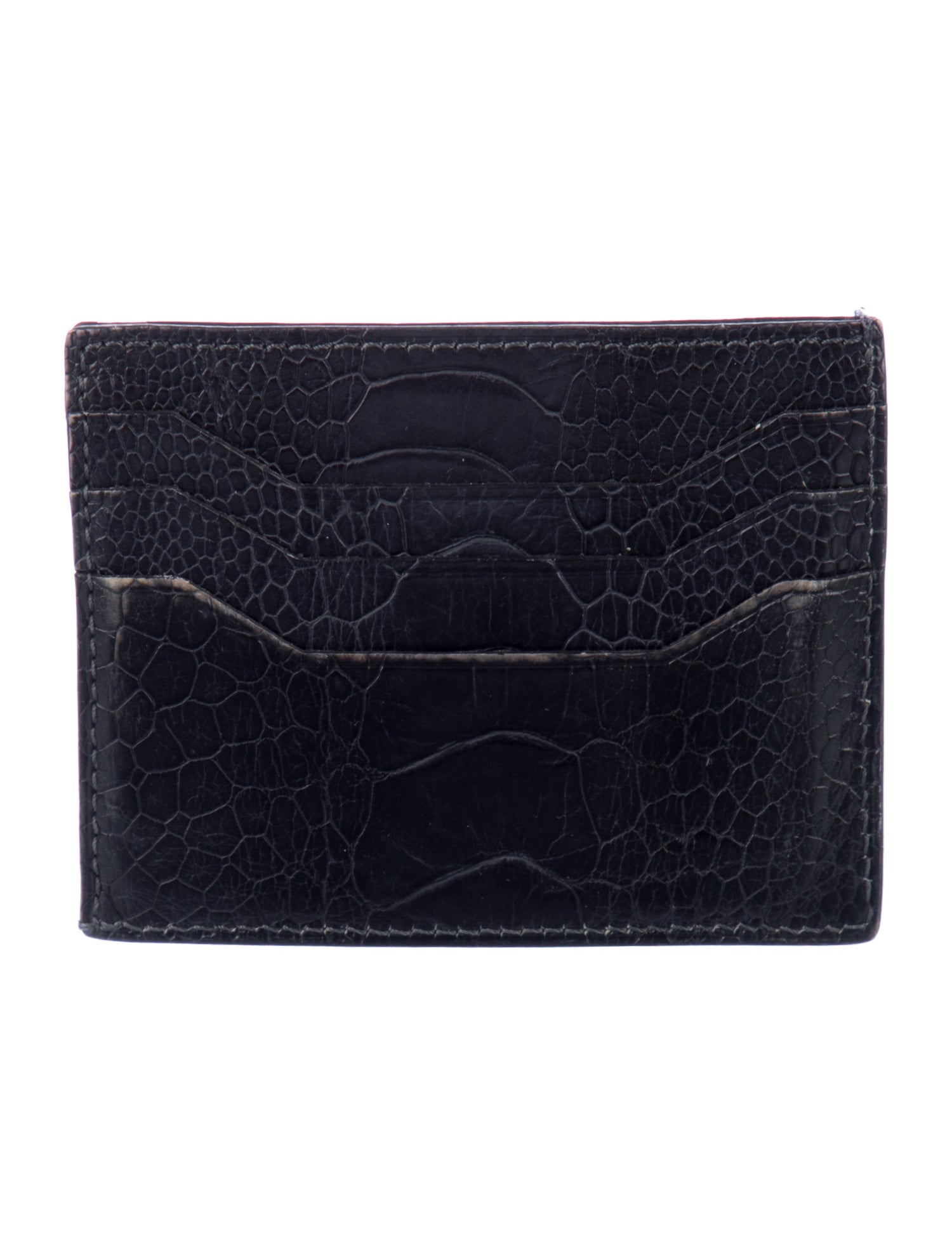 Tom Ford Ostrich Leg Card Holder