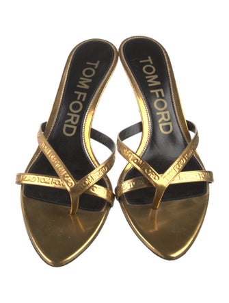 Tom Ford Leather Slides