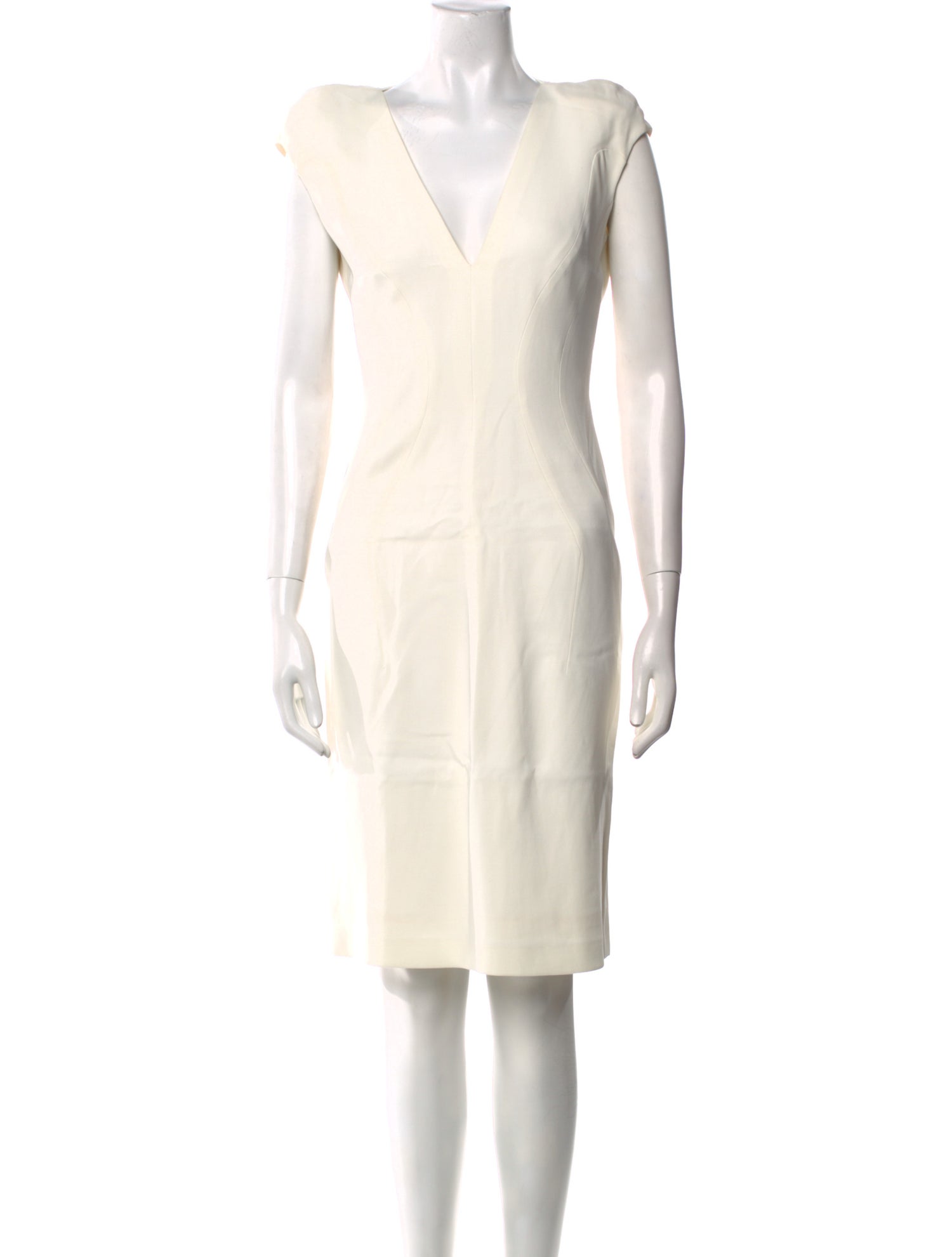 Tom Ford V-Neck Knee-Length Dress