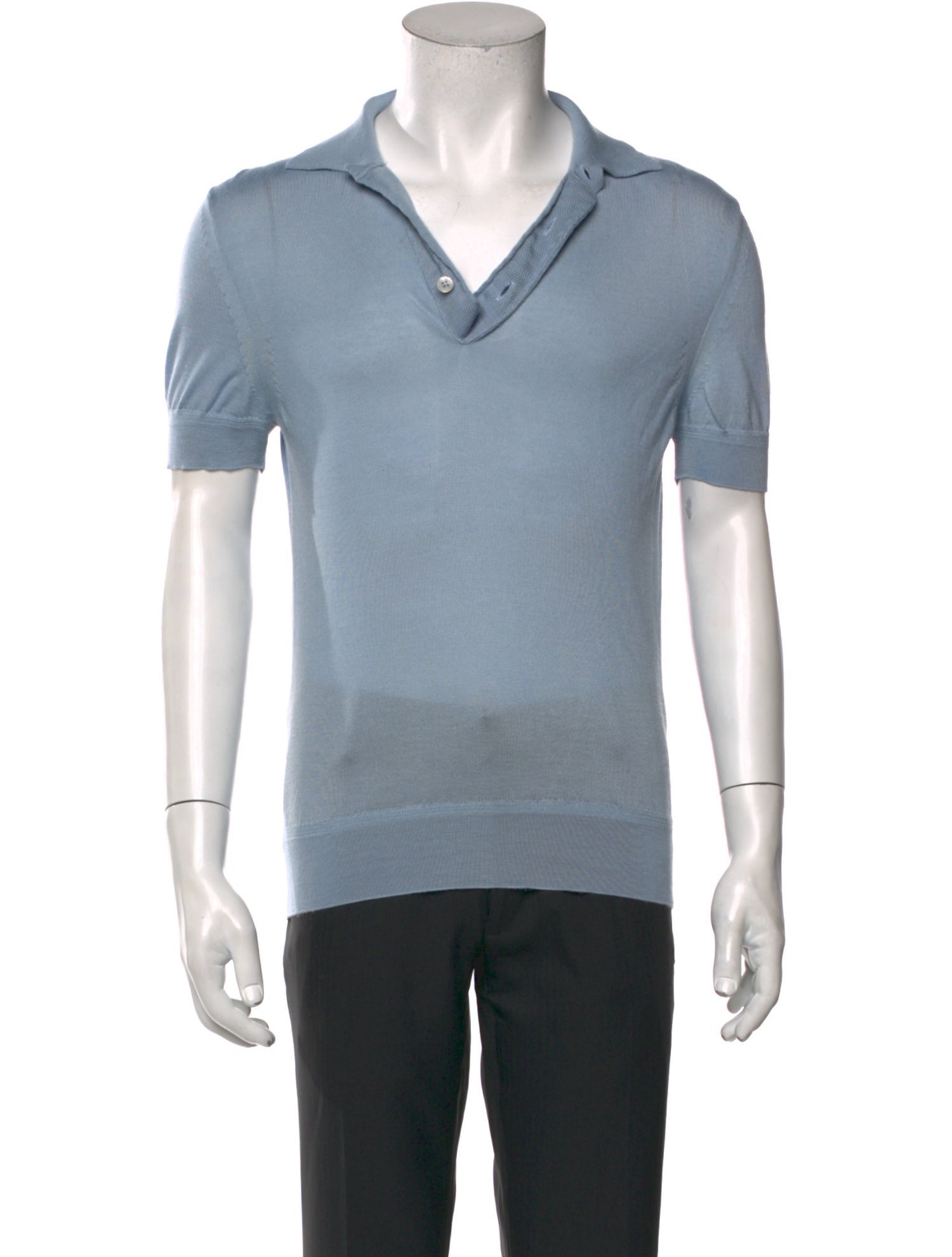 Tom Ford Cashmere V-Neck Polo Shirt