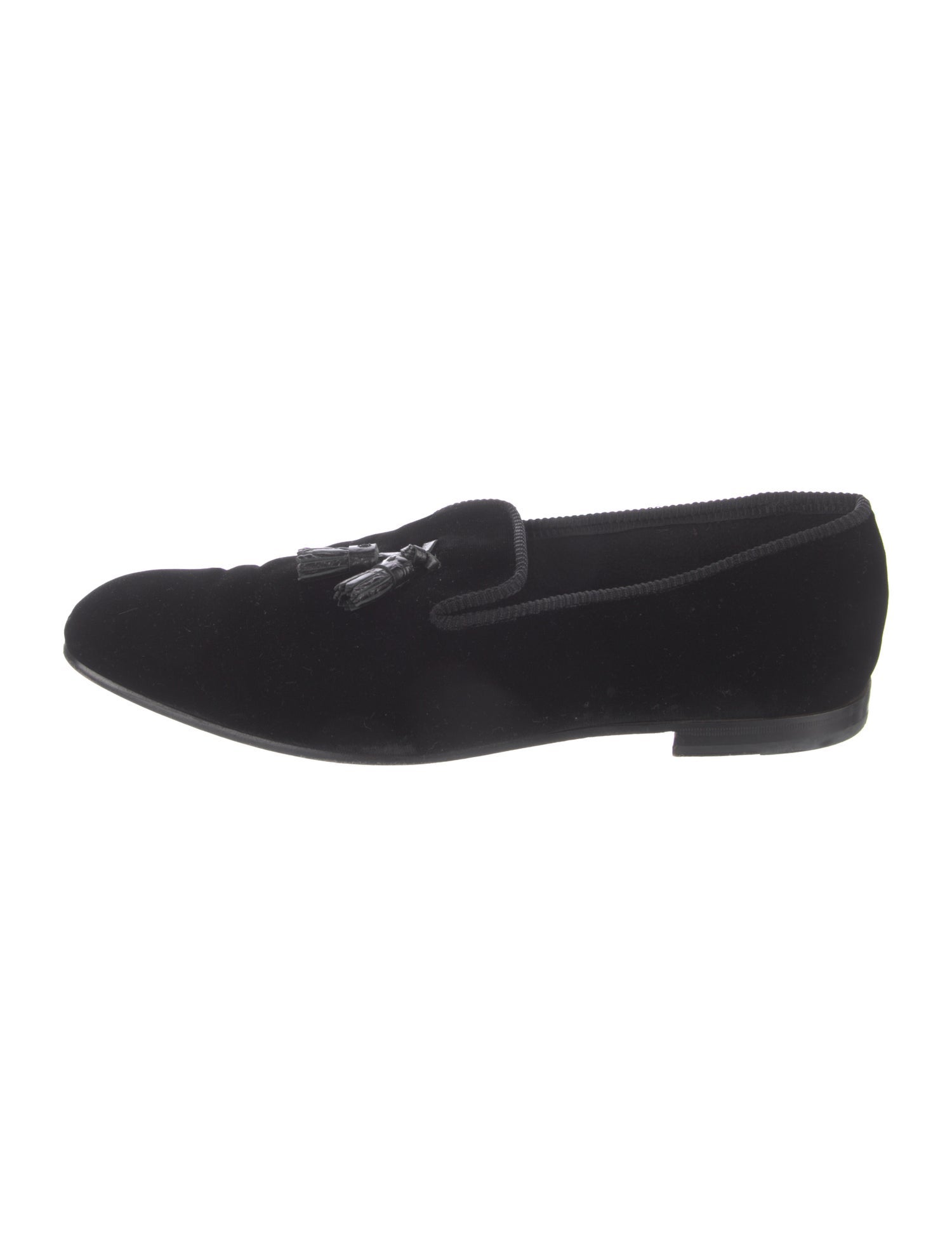 Tom Ford Velvet Tassel Accents Slippers