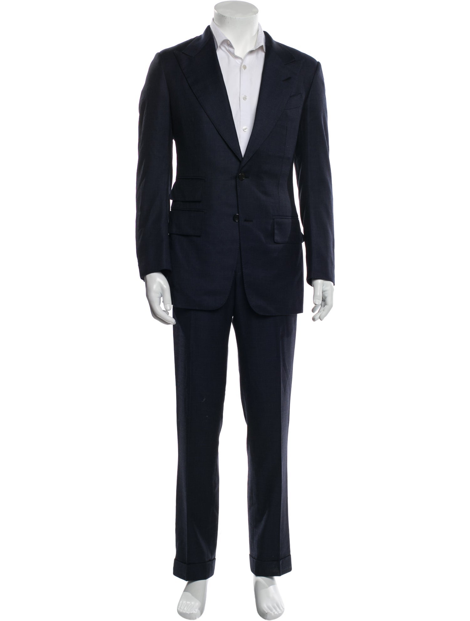Tom Ford Wool Two-Piece Suit Vest w/ Tags