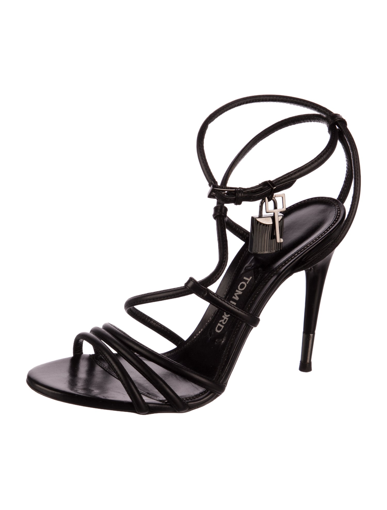 Tom Ford Leather Slingback Sandals