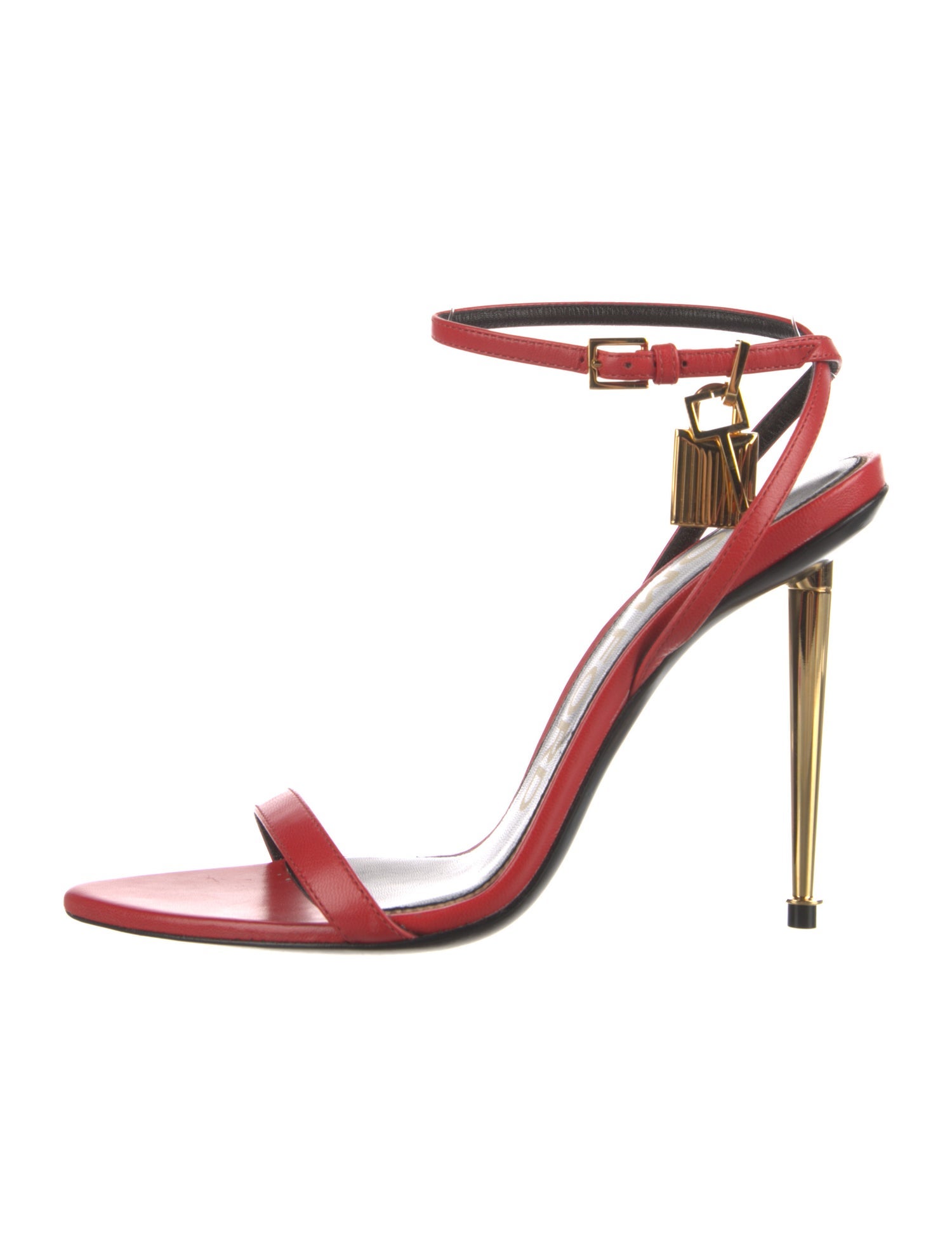 Tom Ford Leather Slingback Sandals