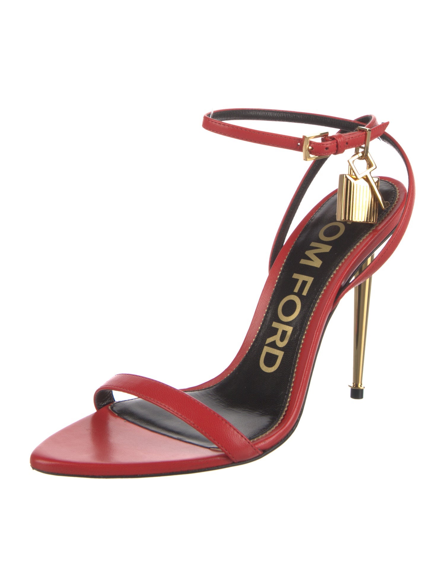 Tom Ford Leather Slingback Sandals