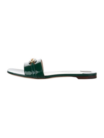 Tom Ford Patent Leather Slides