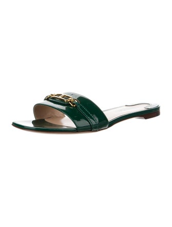 Tom Ford Patent Leather Slides