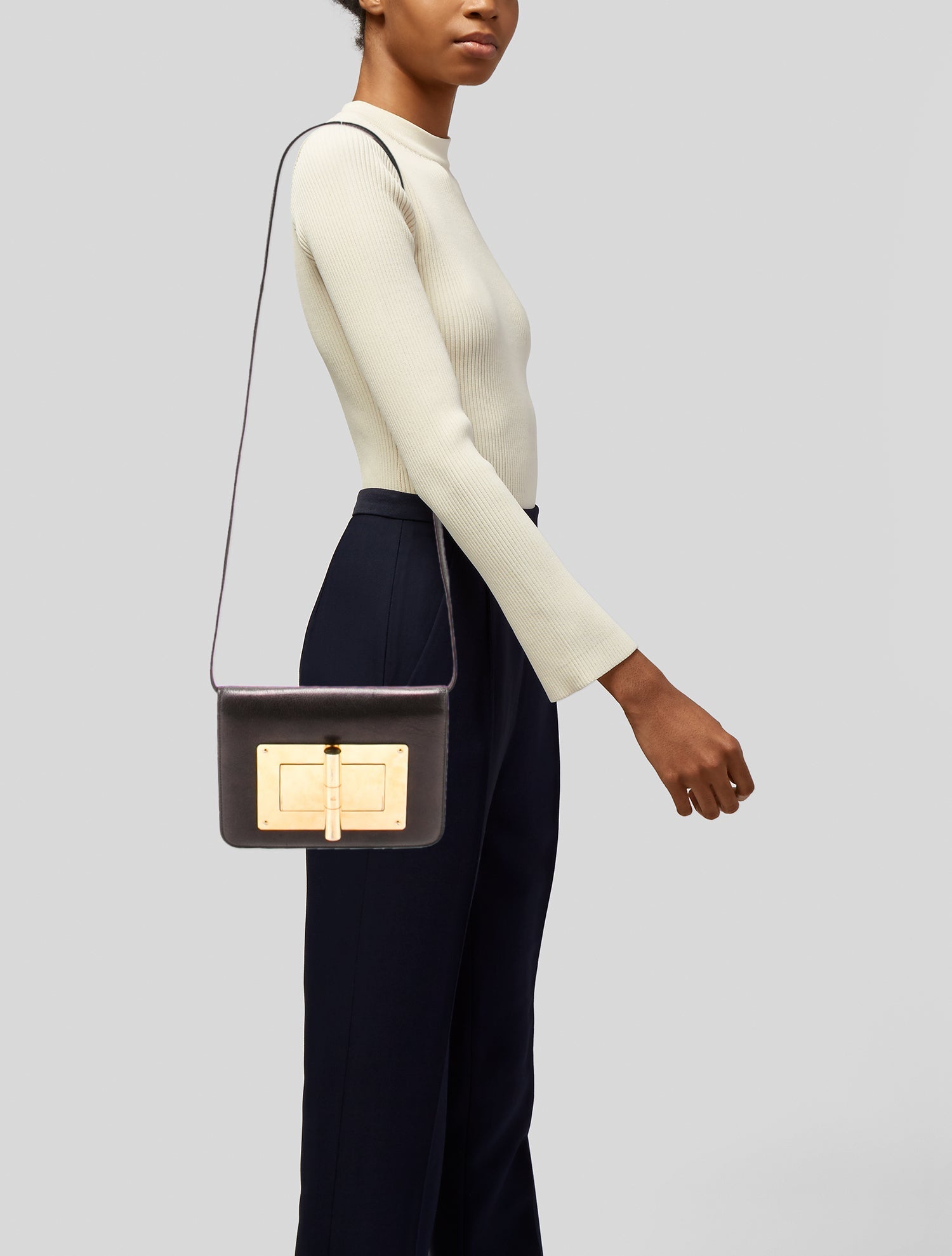Tom Ford Leather Crossbody Bag