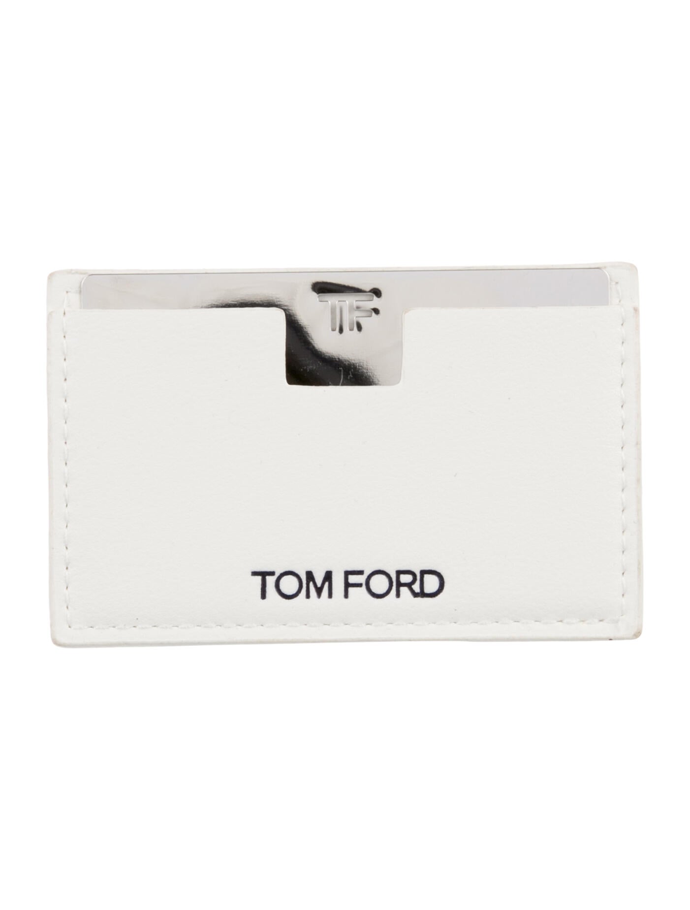 Tom Ford Leather Printed Card Holder