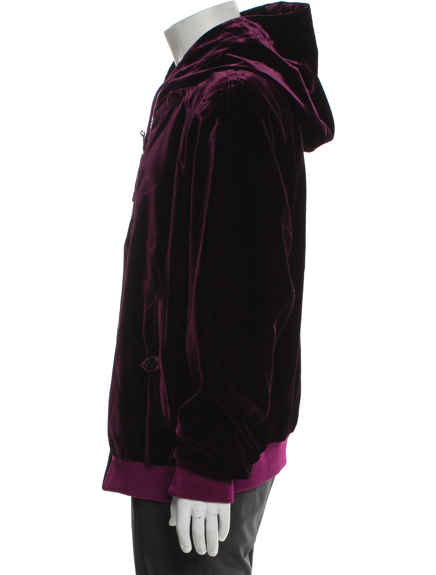 Tom Ford V-Neck Long Sleeve Hoodie