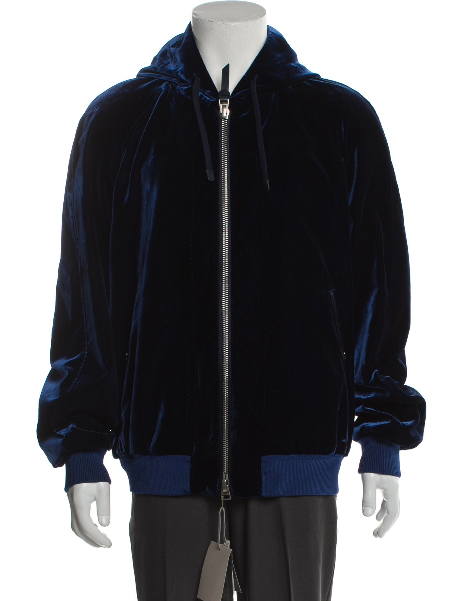 Tom Ford V-Neck Long Sleeve Hoodie w/ Tags