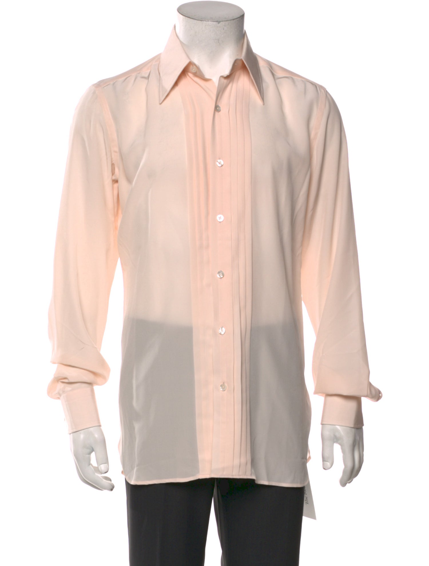 Tom Ford Silk Long Sleeve Dress Shirt