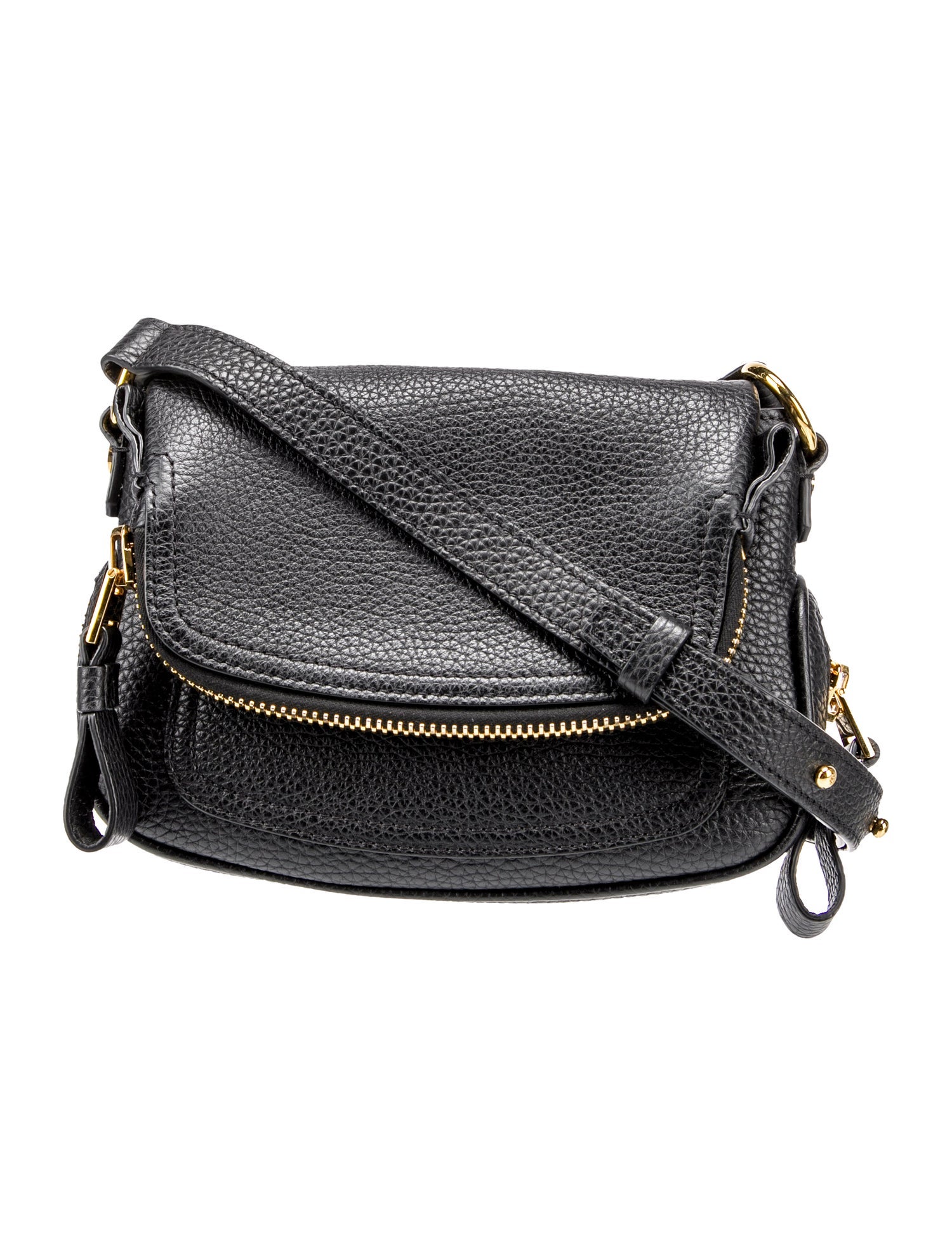 Tom Ford Leather Messenger Bag