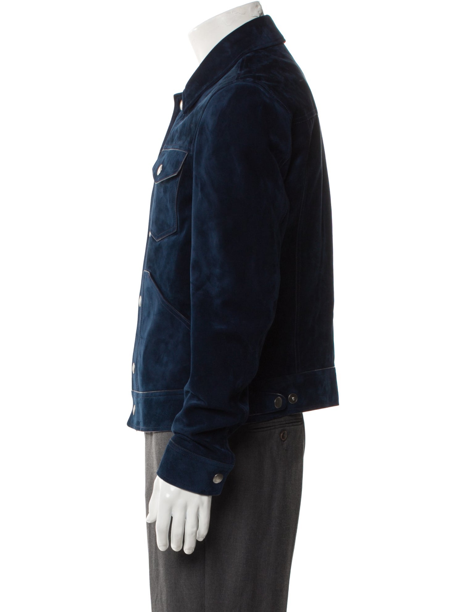 Tom Ford Calf Leather Trucker Jacket