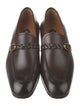 Tom Ford Leather Chain-Link Accents Monk Straps