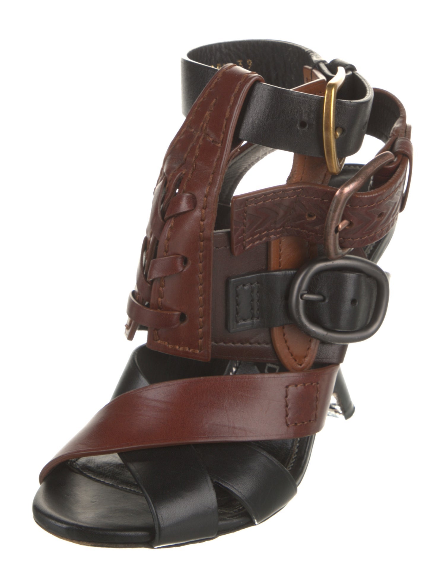 Tom Ford Leather Gladiator Sandals