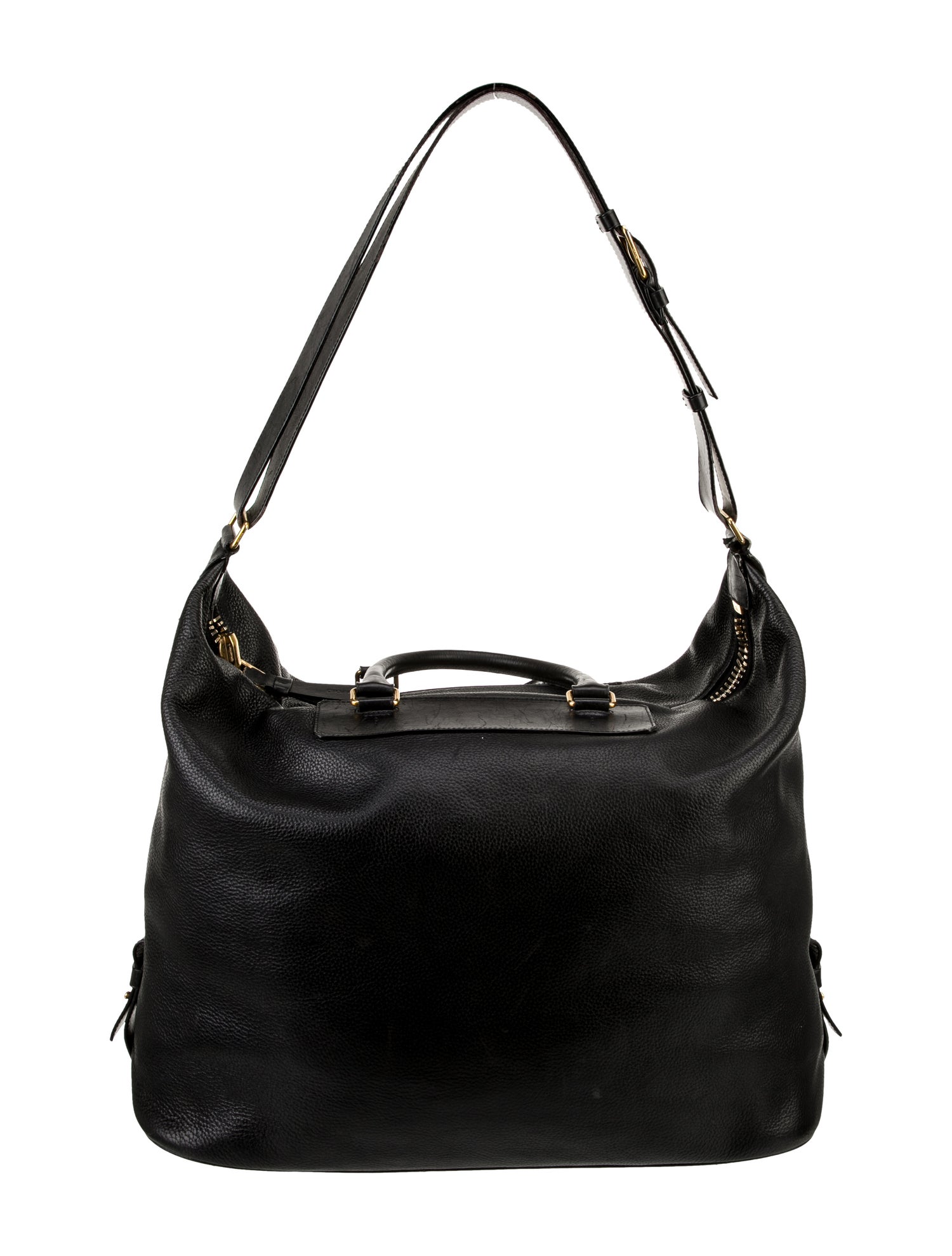 Tom Ford Leather Top Handle Bag