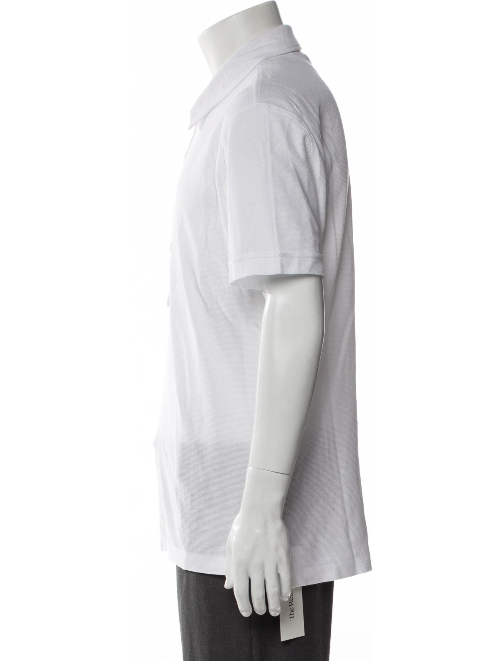 Tom Ford Collar Short Sleeve Polo Shirt