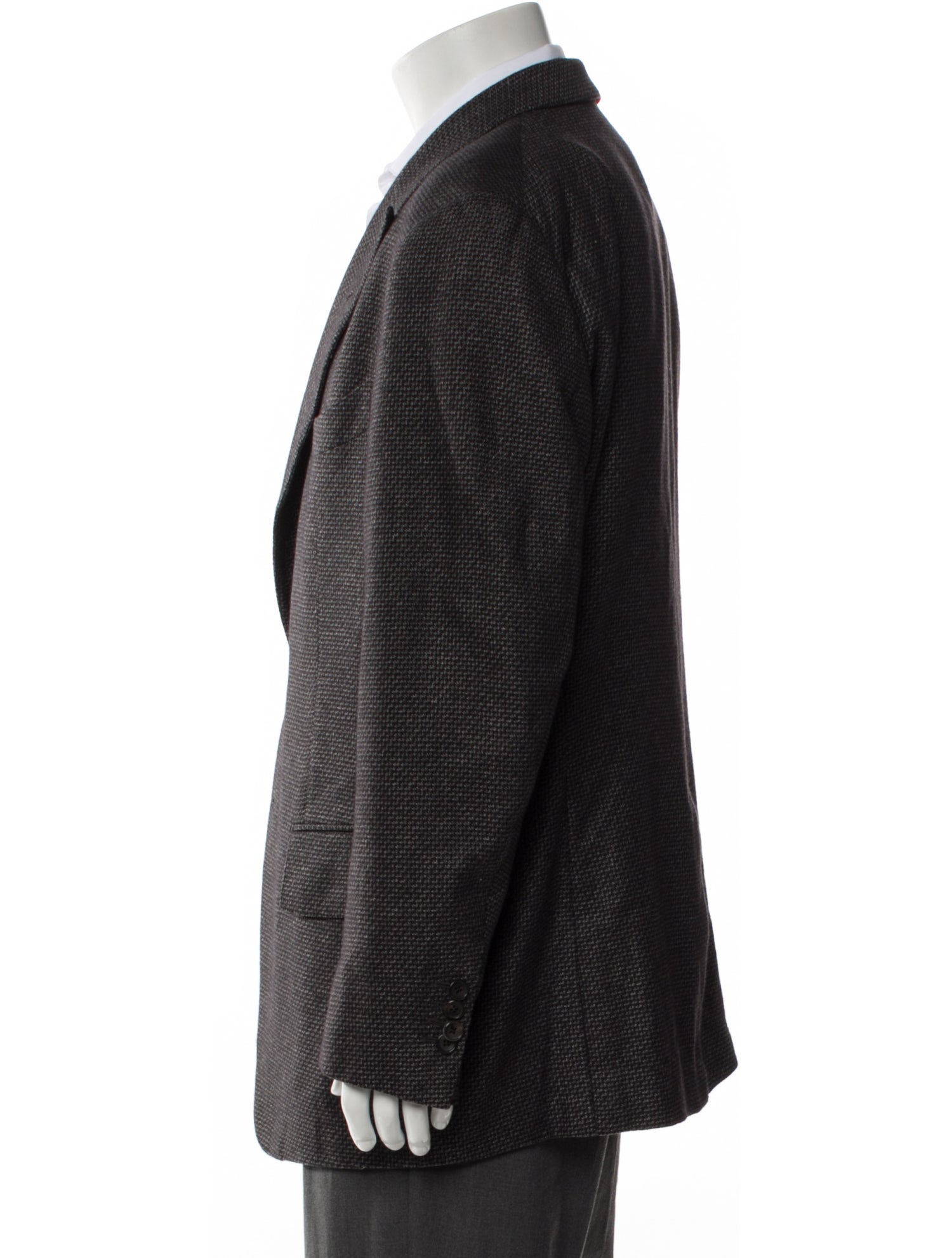 Tom Ford Silk Tweed Pattern Jacket