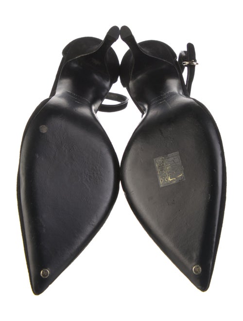 Tom Ford Suede Cutout Accent D'Orsay Pumps