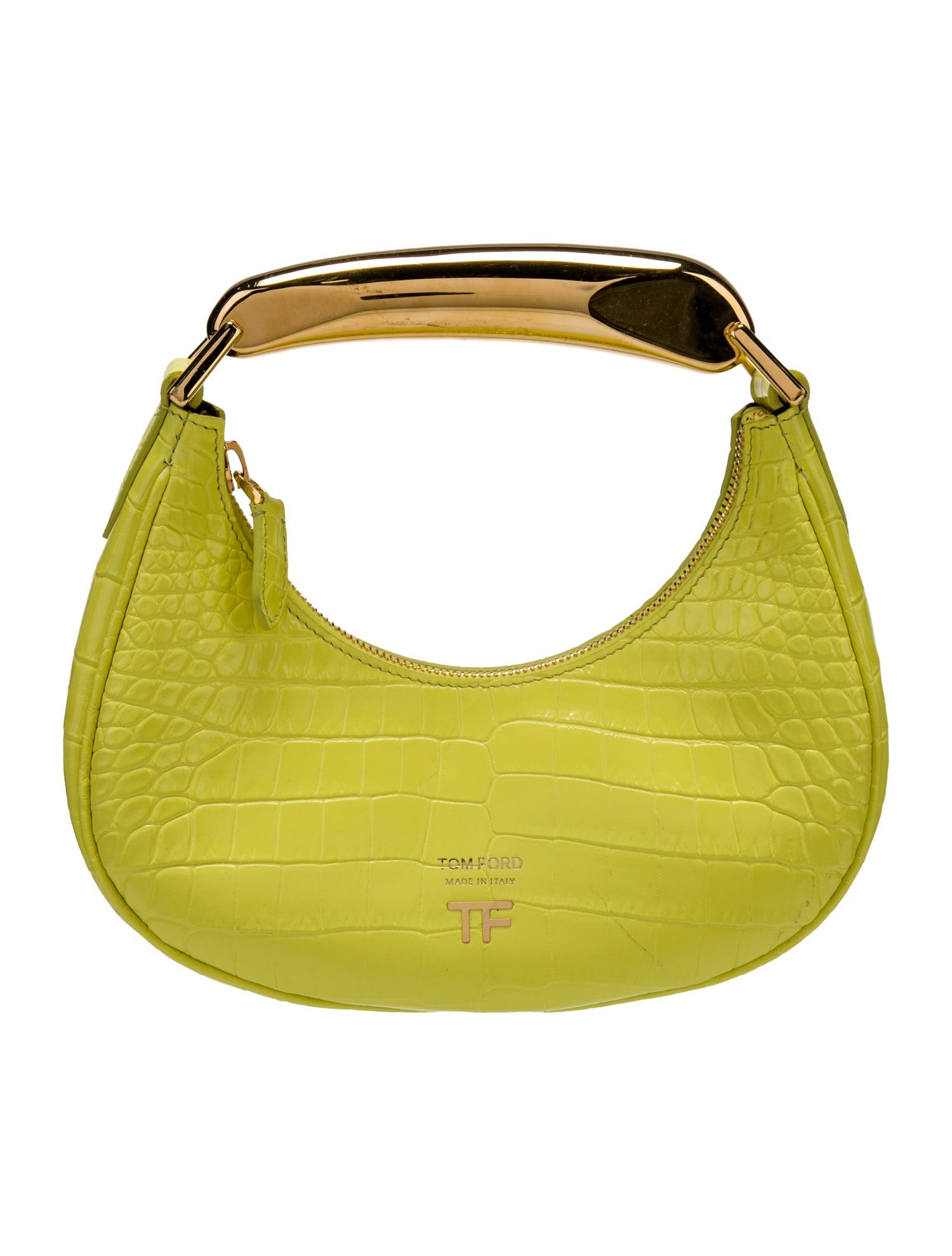 Tom Ford Embossed Leather Hobo